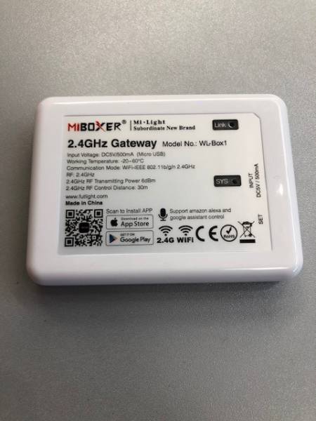 Led-MiBoxer WL-Box1 Gateway ,3548
